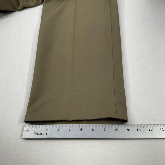 Haggar Men's Size 36X34 Khaki Pant Flex Waist Preowned - Picture 8 of 12